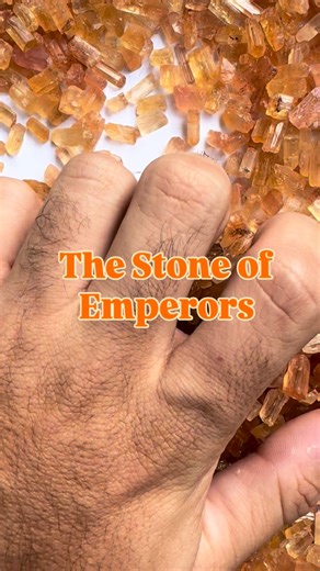 61 reactions · 4 comments | Imperial Topaz got its name in the 19th Century in honor of Russian Czars, since at the time the stone came primarily from the Ural Mountains in Russia. But now it is mostly associated with Dom Pedro II, the last Emperor of Brazil, as most production comes from the historical city of Ouro Preto in Minas Gerais | Minec - Minerals from Brazil | Facebook