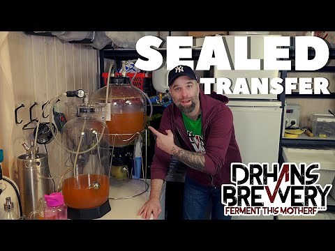Sealed Transfer - Fermentasaurus - Fermzilla - Fermenter King JR Junior
