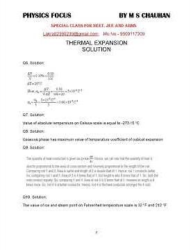 Thermal properties of matter mcqs; thermal expansion; calorimetry; transfer of heat by radiation;