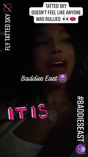 119K views · 556 reactions | Fly Tatted Sky doesn't feel like anyONE was bullied during the scene with Tee, Scotty, ET and Rollie!!  #BaddiesEast  #FlyTattedSky 瑱 | Bad Boys Texas Fan Club and More | Facebook