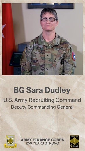 We want YOU for the U.S. Army Finance Corps! Join Brig. Gen. Sara Dudley, US Army Recruiting Command (USAREC) deputy commanding general and finance officer, as we celebrate the Finance Corps’ 250th birthday with this look back at a recruiting poster from the 1920s. The poster artwork highlights the transition and mechanization of the Army between the World Wars with everything from horses and cannons to early tanks and biplanes. #Army250 #FC250 #ArmyFinance #FinanceCorps #Birthday #MedalOfHonor 