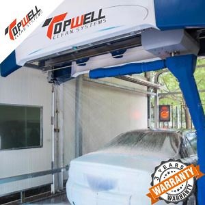 [Hot Item] High-Pressure Car Washing Machines, Single Arm Rotating Touchless Car Wash System