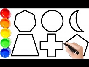 Fun and Educational Shape Drawing for Kids | Learn Shapes Through Art and Play - 30