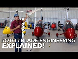 How Helicopter Rotor Blades FLY! An Engineering Lesson