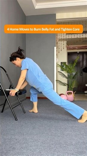 4 Easy Home Exercises to Burn Belly Fat, Slim Love Handles, and Tighten Lower Abs Fast