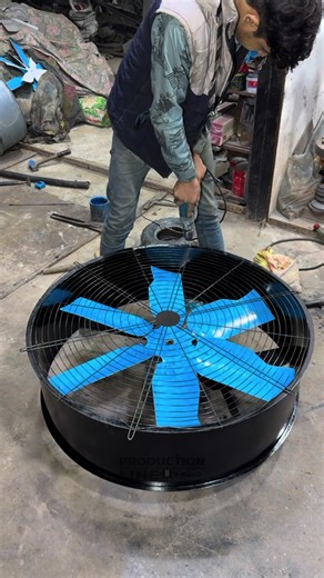 How Giant Industrial Fans Are Manufactured in Factories