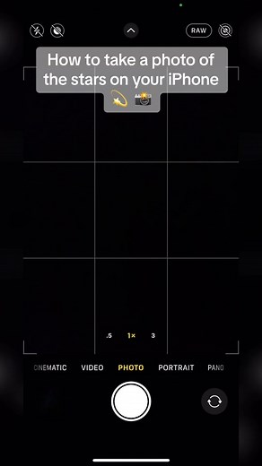 How to take pictures of the stars on your iPhone 📸 #learnphotography #phototips #photography