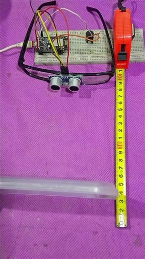 Smart Blind Goggles using ESP-8266 microcontroller.#smartBlindGoggles #esp8266 #robotics #tech