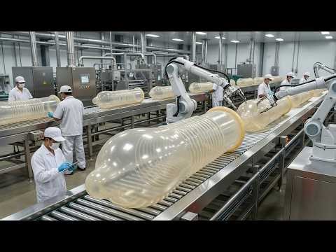 Inside the Condom Production Line – The Durex Manufacturing Process