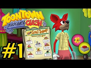 Toontown: Corporate Clash Let's Play - Part 1 | New Beginnings!
