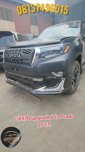 Lexus GX470 Upgrade to Prado 2023: Transformation Revealed