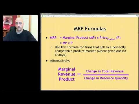 AP Micro: Unit 7 Screencast 1 - Introduction to Resource Markets: MRP and MRC