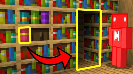 I built 23 secret rooms in Minecraft