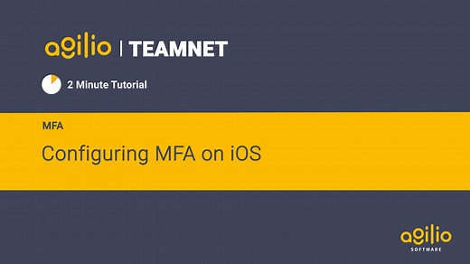 TeamNet - Configuring MFA on iOS