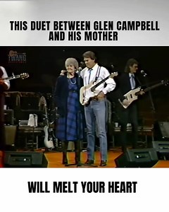 Glen Campbell and his mom sharing a timeless song—two hearts, one harmony. A beautiful moment where family, love, and music come together, reminding us where every great melody truly begins. #countrymusic #countrysongs #countrymusicfans #countryliving #countrylife | This Is Real Country