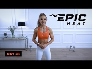 30 Min LEGIT Lats and Tricep Workout with Dumbbells | EPIC Heat - Day 28