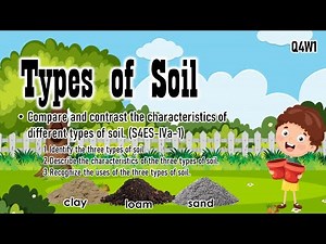 Q4W1 Characteristics of the Different Types of Soil