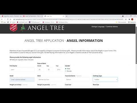 Angel Tree Registration Instructions 2024 - English