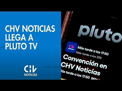 INFORMACIÓN 24/7 | Chilevisión lanza nuevo canal de noticias por Pluto TV - CHV Noticias