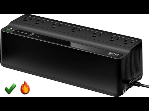 APC UPS Battery Backup and Surge Protector 600VA 330 Watts Backup Battery Power - B01FWAZEIU