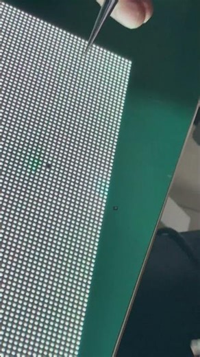 Fix faulty LED diodes on panels effortlessly using a heat gun