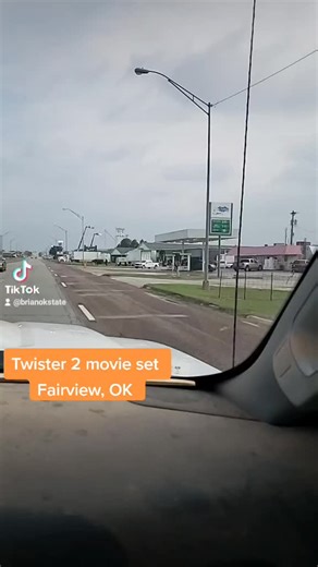 Twister Sequel Filming in Fairview, Oklahoma