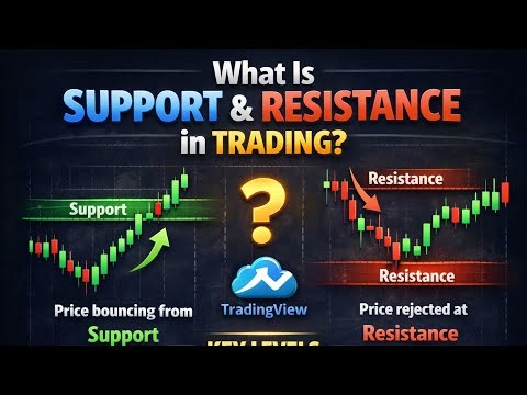 what is support and resistance in trading //trading
