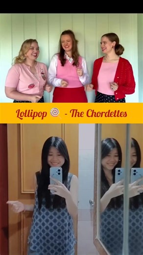 Sing For Fun Tonight🌙 ~ Lollipop by The Chordettes❤️ (Roses & Clover Trio Cover Version)🌹