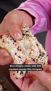 Want the grown up version of a Rice Krispie Treat? Look no further than Ritz Krispie Treats! Instead of the rice cereal, you use those buttery, flaky crackers! There is truly no better combo than salty and sweet, right? 😋🧁 🧑‍🍳: @nicolemcmom 🔗 Head to the link in bio for more on this recipe! #ritzcrispietreat #easytreats #easydesserts #trendingrecipes | Allrecipes