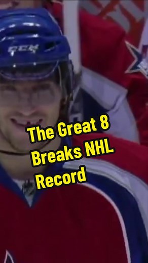 Ovechkin Breaks NHL Goal Record: A Historic Moment