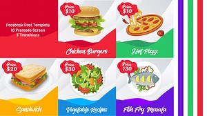 Food Menu Promo for facebook