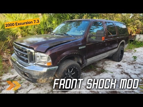 2000 ford excursion 7.3l shock mod & abs repair