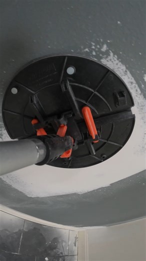 #POV of our WAL-BOARD TOOLS Folding Radial Sander https://bit.ly/4lRzruN #ASMR #drywalltools #drywall #sanding | Marshalltown Company