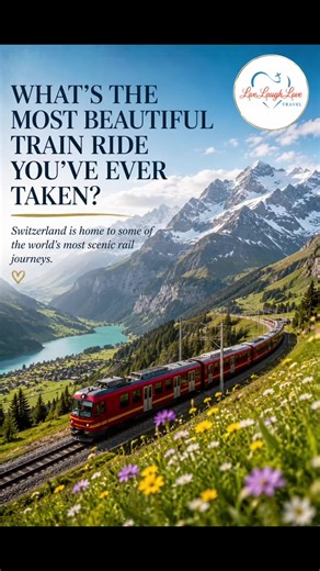 Some journeys are just a way to get somewhere. Others become the highlight of the trip. Switzerland is home to some of the most breathtaking rail journeys in the world, where the views outside your window are just as memorable as the destination itself. What’s the most beautiful train ride you’ve ever taken? #livelaughlovetravel #traveladvisor #travelreels #switzerland #traintravel Travel inspiration Bucket list travel Europe travel Travel tips Swiss Alps Train travel Scenic journeys If you coul