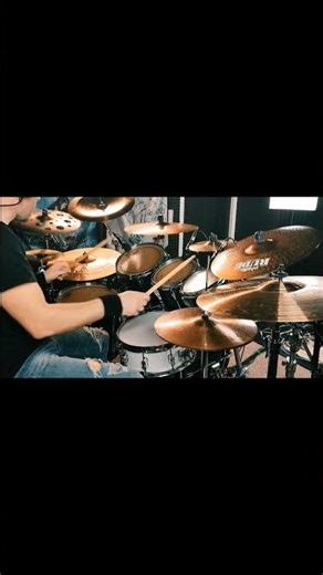 Drum Groove 6/8 with ghost notes. #shorts #shortvideo