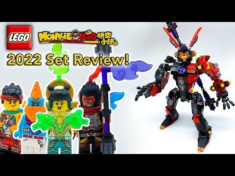LEGO Monkie Kid Evil Macaque Mech EARLY 2022 Review! | Set 80033