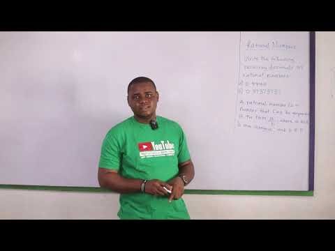 Rational Numbers: The Most Irrational Explanation Yet