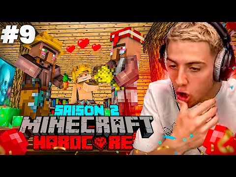 MES VILLAGEOIS FONT DES BÉBÉS ! 👶 (Aventure Minecraft Hardcore #9)