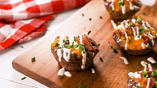 Low-Carb Ranch Burger Bowls Are Loaded With Cheese And Bacon