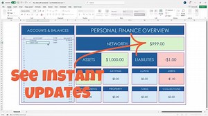 Net Worth Tracker Excel | Assets & Liabilities Dashboard (digital Download) - Etsy