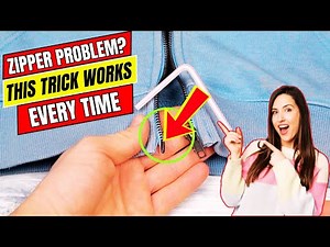 How to Fix Zippers that Separate or Come Undone? ✂️ Here’s the Easiest Fix