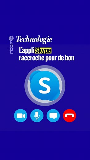 Skype est mort, vive Skype ! L’appli d’appel vidéo s’arrête aujourd’hui, après 22 ans de service et plusieurs millions d’appels vidéo. | RTBF Info