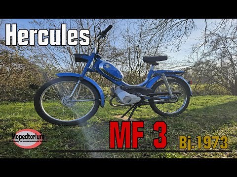 Hercules MF 3 Mofa Baujahr 1973 original Lack