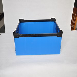 [Hot Item] Customized Correx PP Corrugated Box Corflute Plastic Hollow Totes Polypropylene Cardboard Sheet Container Coroplast Storage Box
