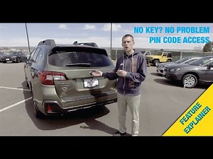 Enter Your Subaru Without a Key or Fob