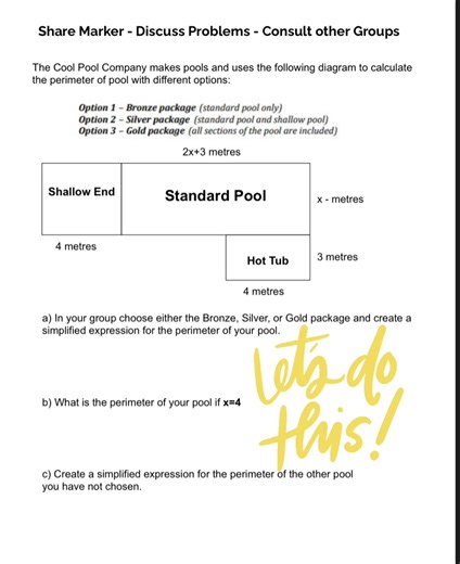 Thinking classroom worksheet for my students about Addition of Polynomials #thinkingclassroom #groupwork #wipebookactivity #additionofPolynomials | Titser Gaming