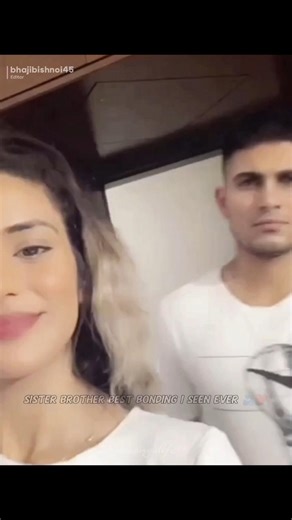 Shubman Gill with his sister shahneel gill 💖 cutest bond ever 💗🫂#shubmangill #shahneelgill #brosis