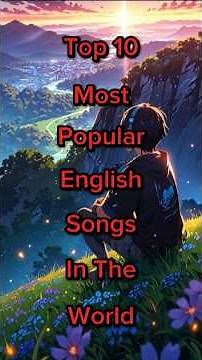 Top 10 Most Popular English Songs In The World #shorts #shortsfeed #top10 #englishsongs