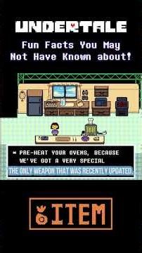 UNDERTALE FACTS YOU MIGHT NOT HAVE HEARD OF ABOUT THE TOY KNIFE!?! #undertale #deltarune #sansmeme