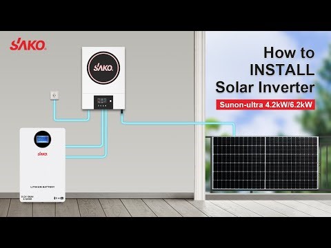 SAKO Sunon-ultra Inverter: Step-by-Step Installation Tutorial
